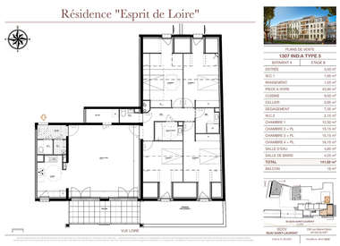 Appartement 5 Pièces 141 m²