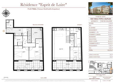 Appartement 4 Pièces 110 m²